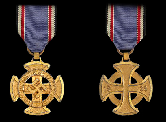 The Air Warden Honour Award 2nd Class - 1st class